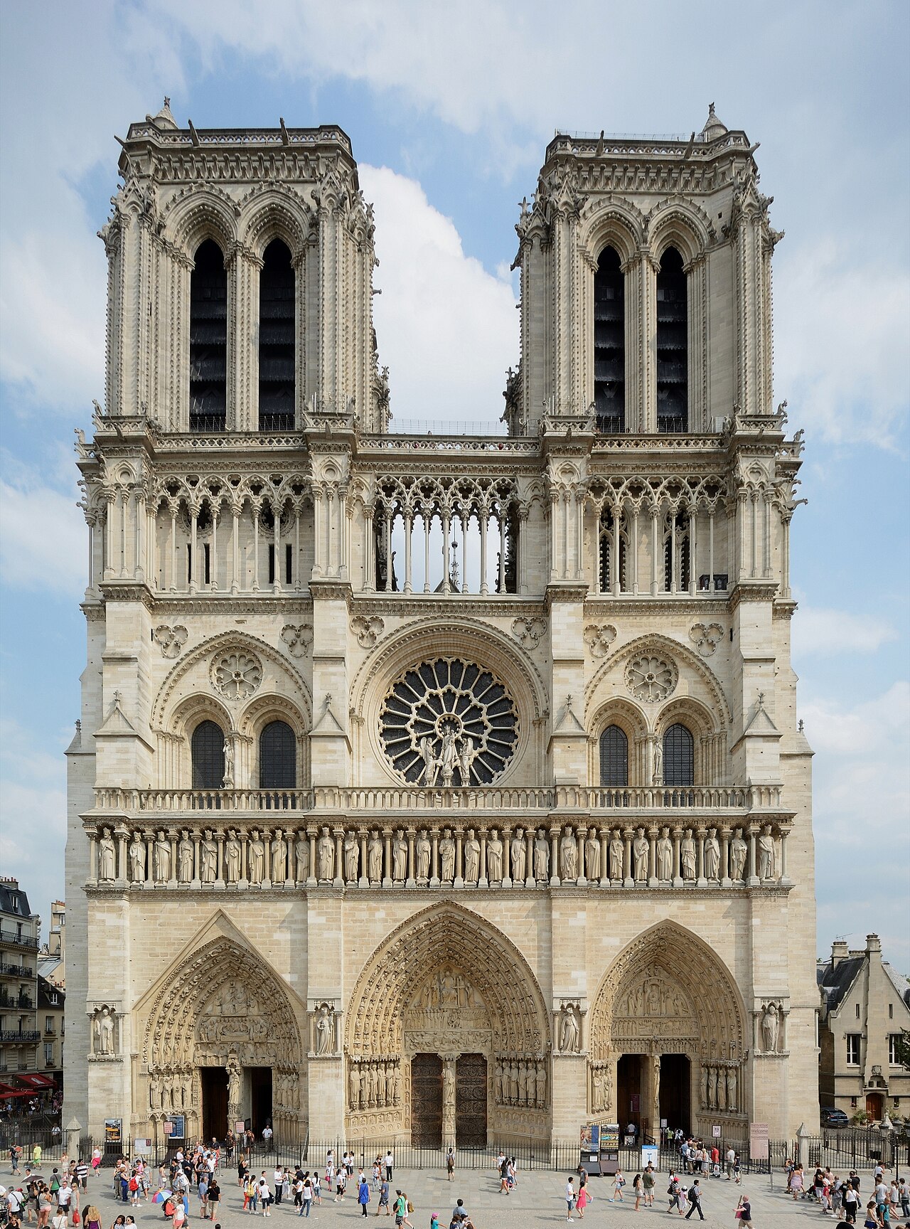 Notre-Dame de Paris, west façade