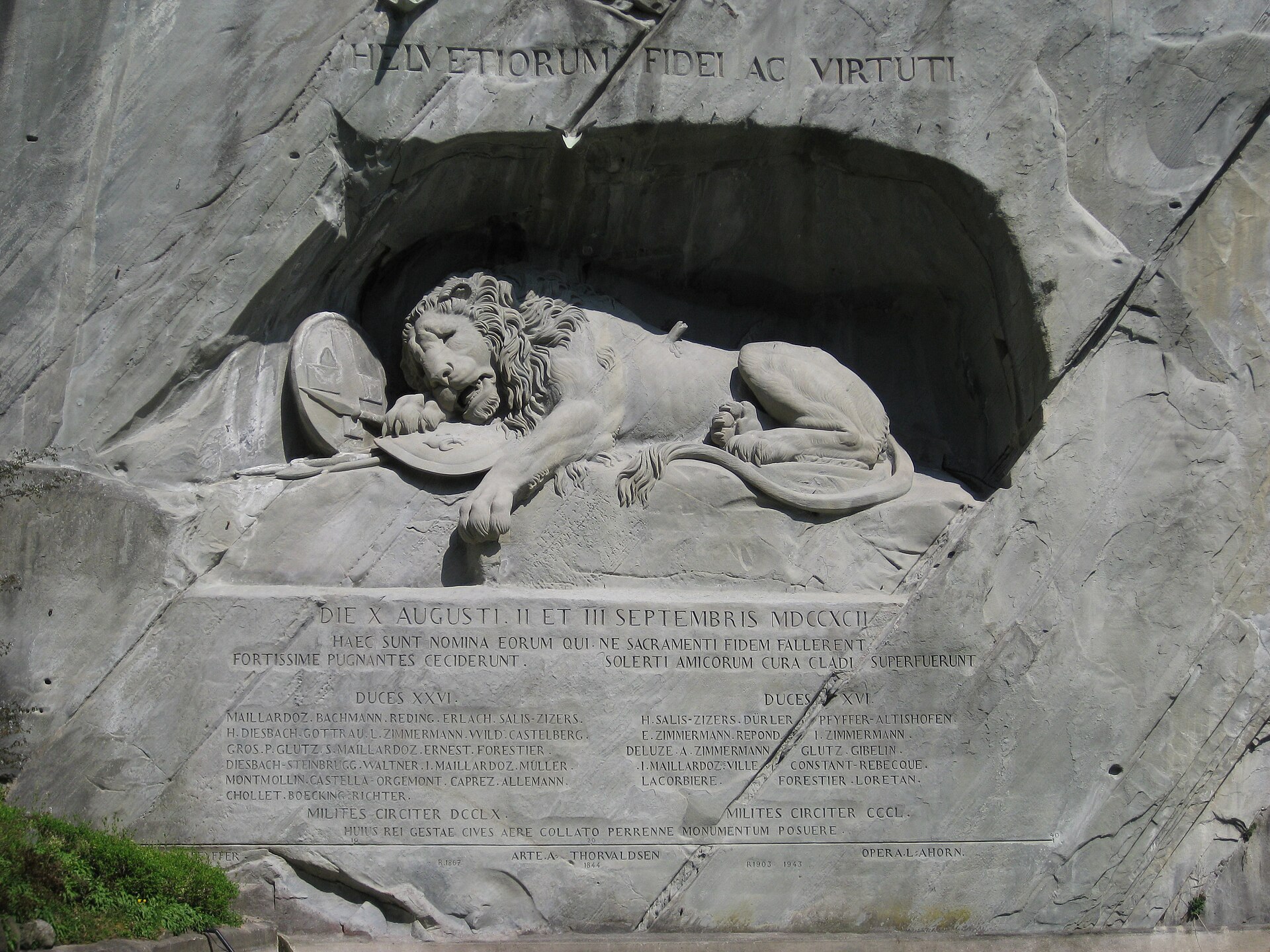 Lion Monument (Löwendenkmal)